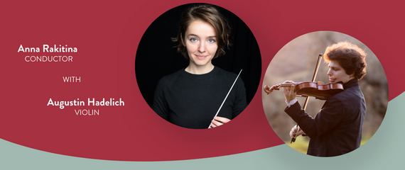 Anna Rakitina © Robert Torres, Augustin Hadelich © Suxiao Yang