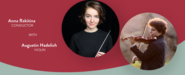 Anna Rakitina © Robert Torres, Augustin Hadelich © Suxiao Yang